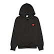Comme des Garcons Play&nbsp; Hooded Sweatshirt noir 51236 1