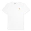 Comme des Garcons Play Gold Heart T-Shirt weiß 52419 1