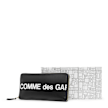 Comme des Garcons Wallet&nbsp; Huge Logo noir 53176 4