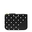Comme des Garcons Wallet Dots Printed Leather Line black 53177 1