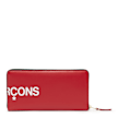Comme des Garcons Wallet Huge Logo rood 53180 2