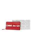 Comme des Garcons Wallet Huge Logo rood 53180 4