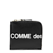 Comme des Garcons Wallet&nbsp; Huge Logo noir 53181 1