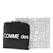 Comme des Garcons Wallet&nbsp; Huge Logo noir 53181 4