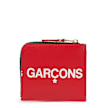 Comme des Garcons Wallet&nbsp; Huge Logo rouge 53182 2