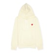 Comme des Garcons Play Hooded Sweatshirt beige 53565 1