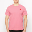Comme des Garcons Play Play Red Heart T-Shirt rosa 54376 2