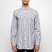 Comme des Garcons Shirt Forever Yarn Dyed Cotton Stripe Poplin Shirt white 54761 1