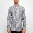 Comme des Garcons Shirt Forever Yarn Dyed Cotton Gingham Shirt black 54764 1