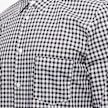 Comme des Garcons Shirt&nbsp; Forever Yarn Dyed Cotton Gingham Shirt noir 54764 4