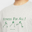 Sporty & Rich Fitness For All T Shirt grijs 56315 5
