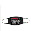 Market Warning Face Mask black black 56503 1