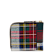 Comme des Garcons Wallet Tartan Patchwork rood 57264 2