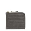 Comme des Garcons Wallet Wallet "Embossed Stitch" grey 57266 1