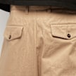 AMI PARIS Oversized Carrot Fit Trousers beige 59282 5