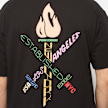 Opening Ceremony Word Torch Regular T-Shirt black apricot schwarz 59771 6