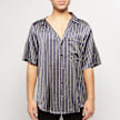 Opening Ceremony Stripes Asym. S/S Shirt cobalt chocolate blue 59785 2