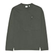 Aspesi Mod. AY41 Longsleeve Pocket Tee grey 60754 1
