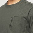 Aspesi Mod. AY41 Longsleeve Pocket Tee grey 60754 5