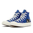 Comme des Garcons Play&nbsp; Black Heart Chuck Taylor All Star '70 High bleu 60918 1