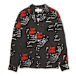 Soulland&nbsp; André Love Letter Joe Shirt noir 61031 1