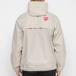 Comme des Garcons Play K-Way Hoodie Half Zip beige 71594 4