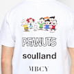 Soulland x Peanuts x MBCY T-Shirt wit 71706 6