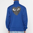 Comme des Garcons Play Play Sweatshirt Big Heart blau 73063 4