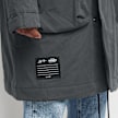 Jordan M J AMM PARKA black/medium ash grau 73948 7