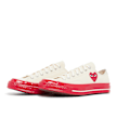 Comme des Garcons Play Red Sole Chuck Taylor 70 Low Top beige 74129 1