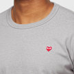 Comme des Garcons Play Mens T-Shirt Short Sleeve grau 75571 5