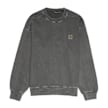 Carhartt WIP Nelson Sweat dusty h brown garment dyed grau 75956 1