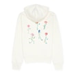 Soulland Flowers Hoodie beige 76117 1