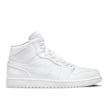 Jordan Air Jordan 1 Mid "Triple White" blanc 76676 2