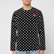 Comme des Garcons Play Black Polka Dot Longsleeve schwarz 77066 2