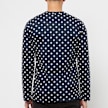 Comme des Garcons Play Blue Polka Dot Longsleeve blau 77067 4