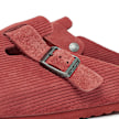 Birkenstock Boston VL Corduroy red 78655 6