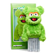 Medicom Bearbrick Oscar The Grouch Costume Ver. 1000% multicolor 79889 4