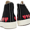 Comme des Garcons Play Multi Heart Chuck Taylor All Star '70 High schwarz 79924 5