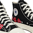 Comme des Garcons Play Multi Heart Chuck Taylor All Star '70 High schwarz 79924 6
