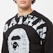 A Bathing Ape Big College Crewneck black 80187 5