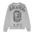 A Bathing Ape Big College Crewneck grau 80188 1