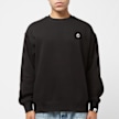 A Bathing Ape Head One Point Crewneck black 80186 2