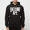 A Bathing Ape NYC Logo Pullover Hoodie zwart 80194 2