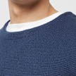 GR10K Cotton Knit Vest blau 80388 5