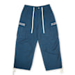 Pleasures Visitor Wide Fit Cargo Pants blue 80979 1