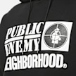 Neighborhood x Public Enemy Hoodie schwarz 80986 5