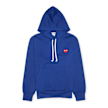 Comme des Garcons Play&nbsp; PlayRed Heart Hooded Sweatshirt bleu 81362 1