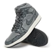 Jordan Wmns Air Jordan 1 Mid "Distressed Smoke Grey" gris 81539 7