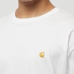 Carhartt WIP Longsleeve Chase T-Shirt weiß 82848 5